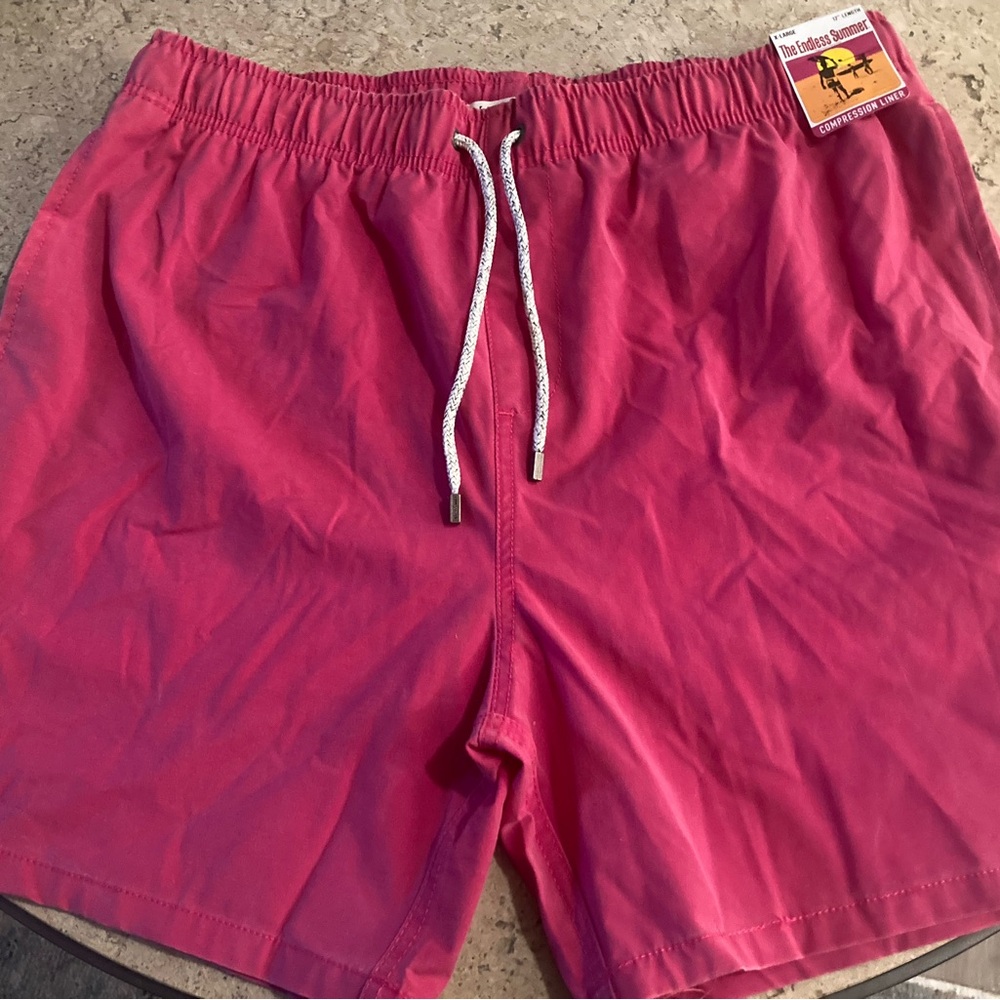 Polo by Ralph Lauren Men's Red Swim Shorts